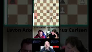 Aronian rate un mat en 2 contre Magnus Carlsen [upl. by Ransell]