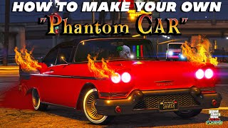 Phantom Car Christine HALLOWEEN SPECIAL 2021  GTA 5 Online  How to BUILD YOUR OWN SPECIAL VEHICLE [upl. by Nelyk]