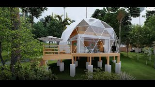 Ionic Design 46 Luxury in Nature Inside a Geodesic Dome Resort [upl. by Assirahc]