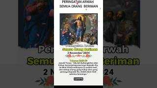 Peringatan Arwah2november misaarwah gerejakatolik shorts [upl. by Nereen147]