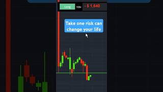 Take One Risk to Change Your Life Forever trading money success [upl. by Llertnac]