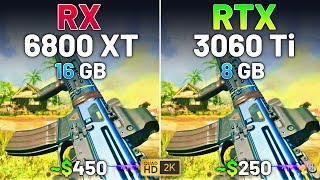 RX 6800 XT vs RTX 3060 Ti  Test in 12 Games in 2024 [upl. by Pathe282]