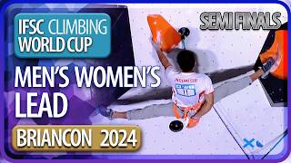 Lead Semi Finals  Briancon  Mens Womens  2024 [upl. by Yruam]