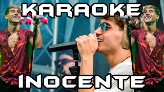 🎵 Inocente 🎶🎤 KARAOKE  DESAKTA2 [upl. by Retrop]