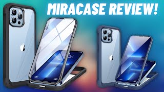 Miracase iPhone 13 Pro Case REVIEW BuiltIn Screen Protector [upl. by Sol478]