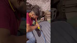 sofa video sofa cover cutting and stitching sofa come bed 🛋️🏘️🏨🔨 [upl. by Aynat]