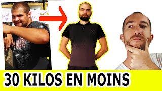 Comment MINCIR avec le RÉGIME PALÉO  Aurélien a Perdu 30 KILOS EN 9 MOIS [upl. by Akalam]