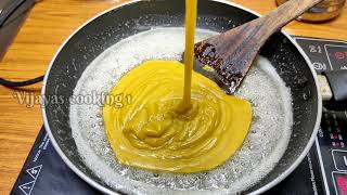 Mysore Pak Recipe Telugu మైసూర్ పాక్ తయారీ విధానం Ghee Mysore Pak  Vijayascooking 1 [upl. by Siana]