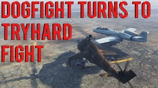 Dogfight Turns To Tryhard Fight  Gta 5 Online [upl. by Ysus]