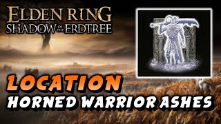 Elden Ring  Horned Warrior Ashes Location Spirit Ashes Shadow Of The Erdtree DLC [upl. by Clint7]