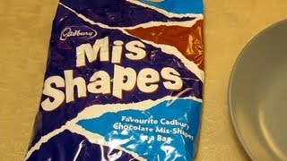 Whats inside a bag of Cadbury Misshapes Bag opened to show typical contents amp quality of product [upl. by Eittol]