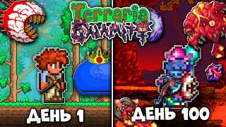 100 Дней В Terraria Calamity Mod Террария Каламити 1 ХардМод [upl. by Cerelly]