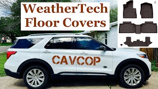 WeatherTech floor liners [upl. by Christiana]