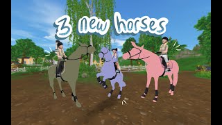 Buying EVERY Horse On My Wishlist  Star Stable Online [upl. by Leviram540]