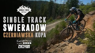 Świeradów  Czerniawska Kopa  Góry Izerskie Single Track Świeradów  Enduro MTB DH TRASA [upl. by Desta]