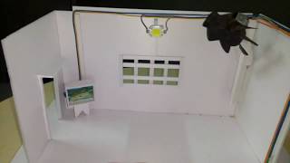 Model on Simple House Wiring [upl. by Sivam]