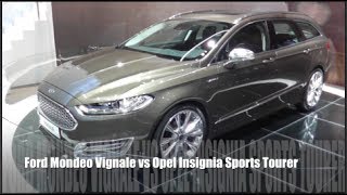 Ford Mondeo Vignale vs Opel Insignia Sports Tourer [upl. by Dougie]