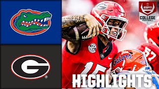 Florida Gators vs Georgia Bulldogs  Full Game Highlights  ESPN College Football [upl. by Swords]