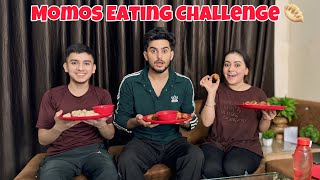 10 Seconds Momos Eating Challenge Gone Wrong🤣 [upl. by Patnode833]