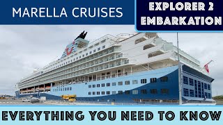 Marella Explorer 2  Embarkation Everything You Need To Know [upl. by Schwinn407]