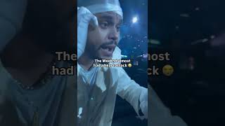 The Weeknd instantly regret that💀😭 theweeknd pop popmusic singer [upl. by Warthman]