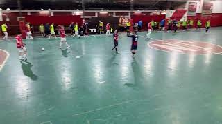 Casla futsal vs J Newbery 1ra div 1Tiempp [upl. by Darrey546]