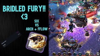 ⚔️18 KILLS BRIDLED FURY ⚔️ SIX vs ARCH  FFLOW ⚔️ ALBION ONLINE ZVZ [upl. by Katheryn]