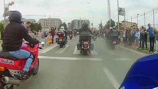 PARADA MOTO SEAWOLVES BIKE FEST 14  CONSTANȚA 2022  ONBOARD [upl. by Ymarej]