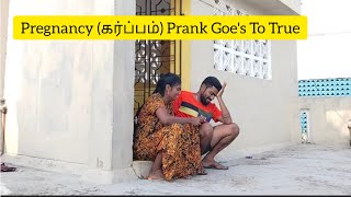 Pregnancy கர்ப்பம் Prank Goes To True ⁉️ 3rd Pregnancy Monika Jaison ‼️ [upl. by Eniamurt728]