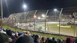 50th Grand Annual Sprintcar Classic A Main Night 3 2023 Premier Speedway Warrnambool [upl. by Maryl]