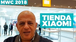 Así es la nueva tienda de Xiaomi en Barcelona  MWC2018 [upl. by Renrag]