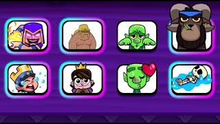 Emotes Clash royale [upl. by Biron]