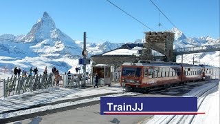 🇨🇭 Gornergratbahn│Zermatt  Gornergrat The Matterhorn Railway │Train Switzerland  Mount Matterhorn [upl. by Barra953]