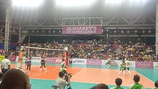 Shakeys Super League 2024 National University Lady Bulldogs VS De La Salle Lady spikers set3 [upl. by Odnamla464]