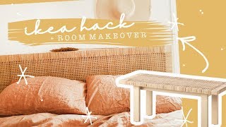 IKEA HACK  Mini Bedroom Makeover [upl. by Julie]