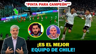 ¡IMPARABLES PRENSA CHILENA EXCITADA TRAS TRIUNFO AGÓNICO DE COLO COLO ANTE CATÓLICA 10 [upl. by Nnylrats282]