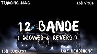 12 BANDE  SLOWED amp REVERB  LOFI SONG  USE HEADPHONE [upl. by Berthe810]