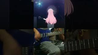 Bocchis Solo guitar electricguitar music anime bocchitherock [upl. by Yllaw927]