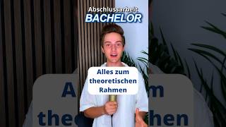 Der theoretische Rahmen  Bachelorthesis student studium bachelorarbeit [upl. by Haliek]