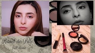 RITUEL DE FILLE COMPLETE DEMO  amp SOFT ROSY LOOKS PLUS GLOSSY EYE EFFECTE [upl. by Adel]