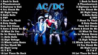 ACDC BEST SONGS  ACDC GREATEST HITS FULL ALBUM [upl. by Yekim]