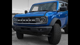 Velocity Blue 2023 Ford Bronco Big Bend Sasquatch Edition 2Door [upl. by Anoirb]