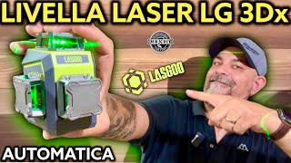 Ha il massimo dei voti livella laser 3D 12 linee autolivellante ricaricabile Lasgoo LG3DX Migliore [upl. by Camfort]