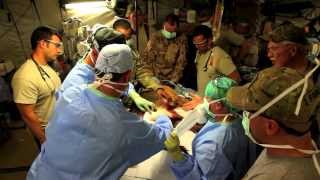 Veterinary Surgery in Afghanistan  Military Working Dog [upl. by Osric]