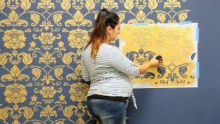 The Complete Beginner’s Guide to Wall Stenciling [upl. by Ettegroeg]