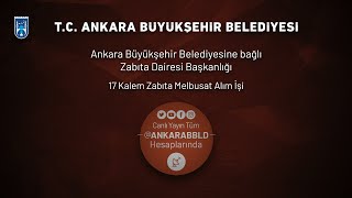 Zabıta Dairesi Başkanlığı 17 Kalem Zabıta Melbusat Alımı İhalesi İşi [upl. by Arun]