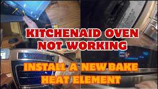 How to Fix KitchenAid Oven Not Getting to the Temperature  Oven Not Heating  Model KEBK171SSS04 [upl. by Alikahs746]