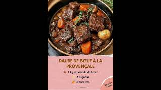 Daube de boeuf à la provençale [upl. by Nico]