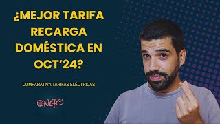 Top Tarifas Eléctricas Octubre 2024 ¡Recarga tu Coche por Menos [upl. by Boiney]