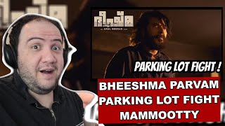 Bheeshma Parvam  Parking Lot fight scene Reaction  Mammootty  Amal Neerad  Producer Reacts [upl. by Suirrad]